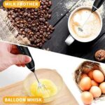 2 in 1 Electric Rechargeable Coffee Beater and Milk Frother - Image 3