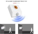 Automatic Human Body Infrared PIR Sensor Bulb Light Base PIR Motion Detector Wall Lamp Holder Socket - Image 3