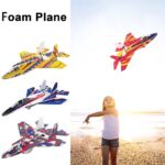 Electric Airplane Toy Rechargeable Throwing Foam Plane Flight Mode Glider Plane With Spinning Function Outdoor Flying Toys - Image 2