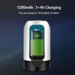 Electric Water Dispenser Pump Automatic Water Bottle Pump USB Charging Water Pump One Click Auto Switch Drink Pump Dispenser - Image 2