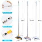 Floor Scrub Brush 2 In 1 Cleaning Brush Long Handle Removable Wiper Magic Broom Brush Squeegee Tile Kitchen Cleaning Tools - Image 6