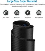 Keyboard Shortcut Mouse Pad, Office/Excel/Word/PPT Shortcuts Cheat Sheet Mat, Quick Key Super Large Anti-Slip Keyboard Pad wit Clear Shortcut Key - Image 7