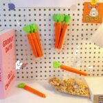 Magnetic Sealing Carrot Clips Pack Of 5 With Container Carrot Shape Clips - Image 4