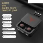 M88 Plus TWS Wireless Earbuds With 3 Cables LED Display Type C Low Latency 9D Sterio HIFI Audio Bluetooth Earphones Headset with Power Bank - Image 5