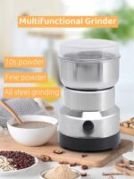 Raf Mini Electric Grinder Stainless Steel Coffee Grinder For Coffee beans, Spices, Masala Grinder Machine 220V - Image 4