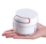 Mini Garlic Chopper Multifunctional Hand Held Vegetable Chopper Hand Pull String Food Chopper Manual Food Processor - Image 7
