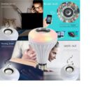 Multifunctional LED Music Light Bulb Bluetooth Speaker RGB Changing Lamp Wireless Stereo Audio - Image 7