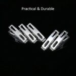 Pack of 20 Stainless Steel Clothes Clips - Image 7