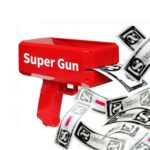 Rain Money Gun Paper Spary Machine Toy Gun Money Gun With 100 Pcs Play Money Cash Gun Party Supplies - Image 7