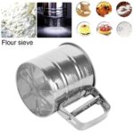 Stainless Steel Mesh Net Flour Sifting Powder Sifter Sieve Strainer Cake Baking Decorator Kitchen - Image 3