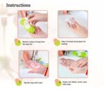 Travel Soap Outdoor Portable Mini Paper Soap Paper Washing Hand Bath Clean Scented Slice Sheets Good for Camping BBQ Hiking Travel or Any Outdoor Activity 1Peace - Image 2