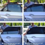 Universal Car Window Shades Side Window Shade For Car Breathable Mesh Car Rear Window Sunshades Protects From Sun Glare And Uv Rays 4Pcs - Image 2