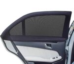 Universal Car Window Shades Side Window Shade For Car Breathable Mesh Car Rear Window Sunshades Protects From Sun Glare And Uv Rays 4Pcs - Image 3
