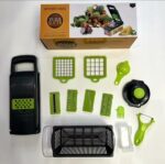 16 IN1 Mandoline Slicer Veggie Food Chopper Vegetable Cutter Tomato Carrot Grater Cheese French Onion Shredders Kitchen Tool - Image 3