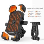 Acrunu Motorcycle Phone Holder MTB Waterproof Cell Phone Holder Bike Phone Holder Rotation Electric Scooter Holder