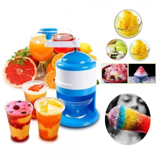 Gola Ganda Maker Ice Crusher Hand Ice Grinder with Stainless Steel Blade Ultra durablel Suitable for Summer Smoothies and Juice or for Iced Tea and Coffee