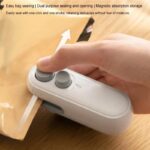 Mini Rechargeable Sealer Food Heat Bag Sealing Machine Package Sealing Bags Heat Plastic Food Bag Closing Portable Sealer - Image 2