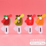 New fruit shape hand pressure fan portable hand-held small fan summer gift stall park supply - Image 2