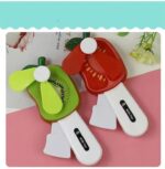 New fruit shape hand pressure fan portable hand-held small fan summer gift stall park supply