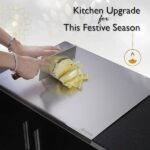 Stainless Steel Cutting Board Durable Rolling Pins For Baking Kitchen Perfect For All Your Chopping Needs - Image 6