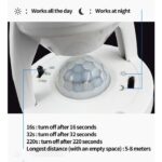 E27 Infrared Human Body Sensor Lamp Holder Led Bulb Lamp Holder Infrared Sensor Household Screw For Home Smart Life - Image 3