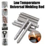 3 Pc Low Temperature Welding Rod Easy Melt Stainless Steel Copper Iron Repairing Holes Tools Solder Aluminum Rod Agent Kits