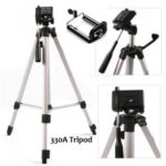 5 Feet Video Stand 330 Big Tripod Mobile Stand For Mobile and DSLR Camera Video Capturing Tripod Stand - Image 5