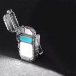Rechargeable Electronic Ignition Lighter with LED Flash Light - Image 2